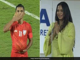 Sunil Chhetri's Adorably Fitting Football-Themed Pregnancy Announcement Scores High Sunil Chhetri's Adorably Fitting Football-Themed Pregnancy Announcement Scores High