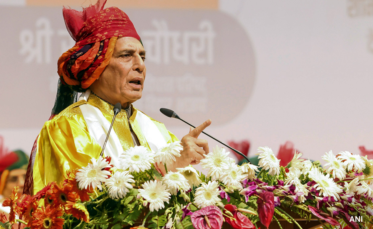 "Global Financial Analyst Believes We Will Be Among The Top 3 By...": Rajnath Singh