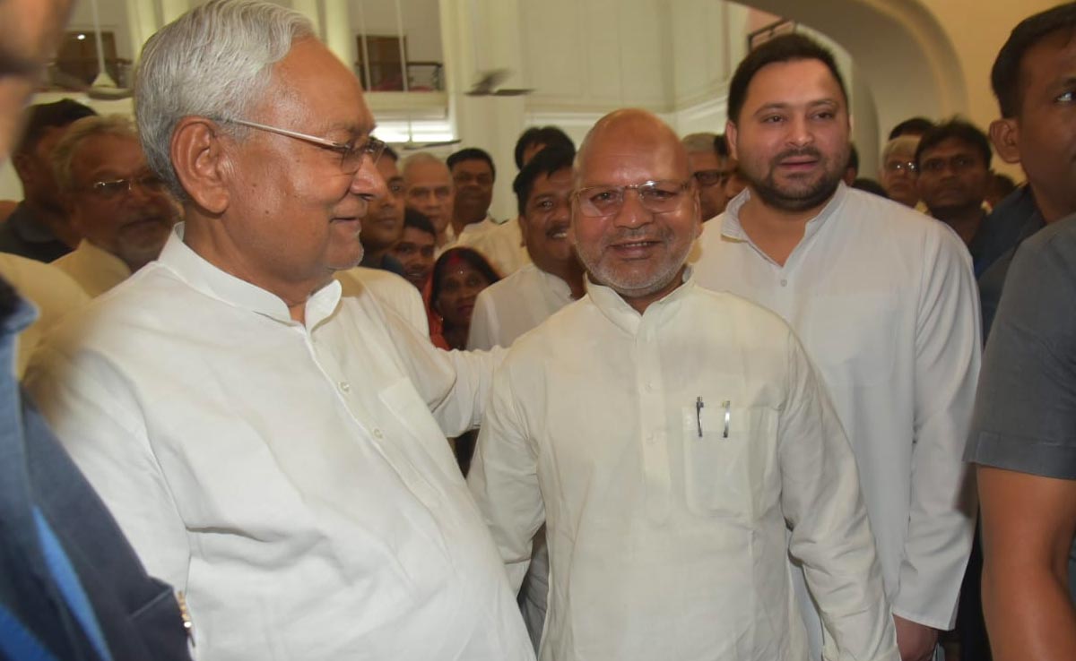 Days After Nitish Kumar Ally Quit As Minister, Party Colleague Joins Cabinet
