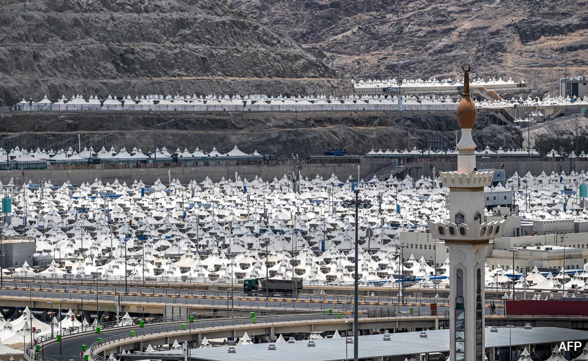 Braving Saudi Heat, Millions Gather In Mecca For Hajj