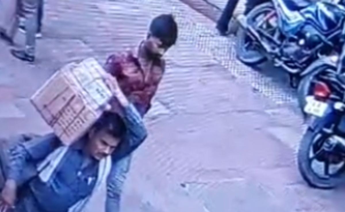 Caught On Camera: Man On Recce Job Hours Before Daring Delhi Tunnel Heist