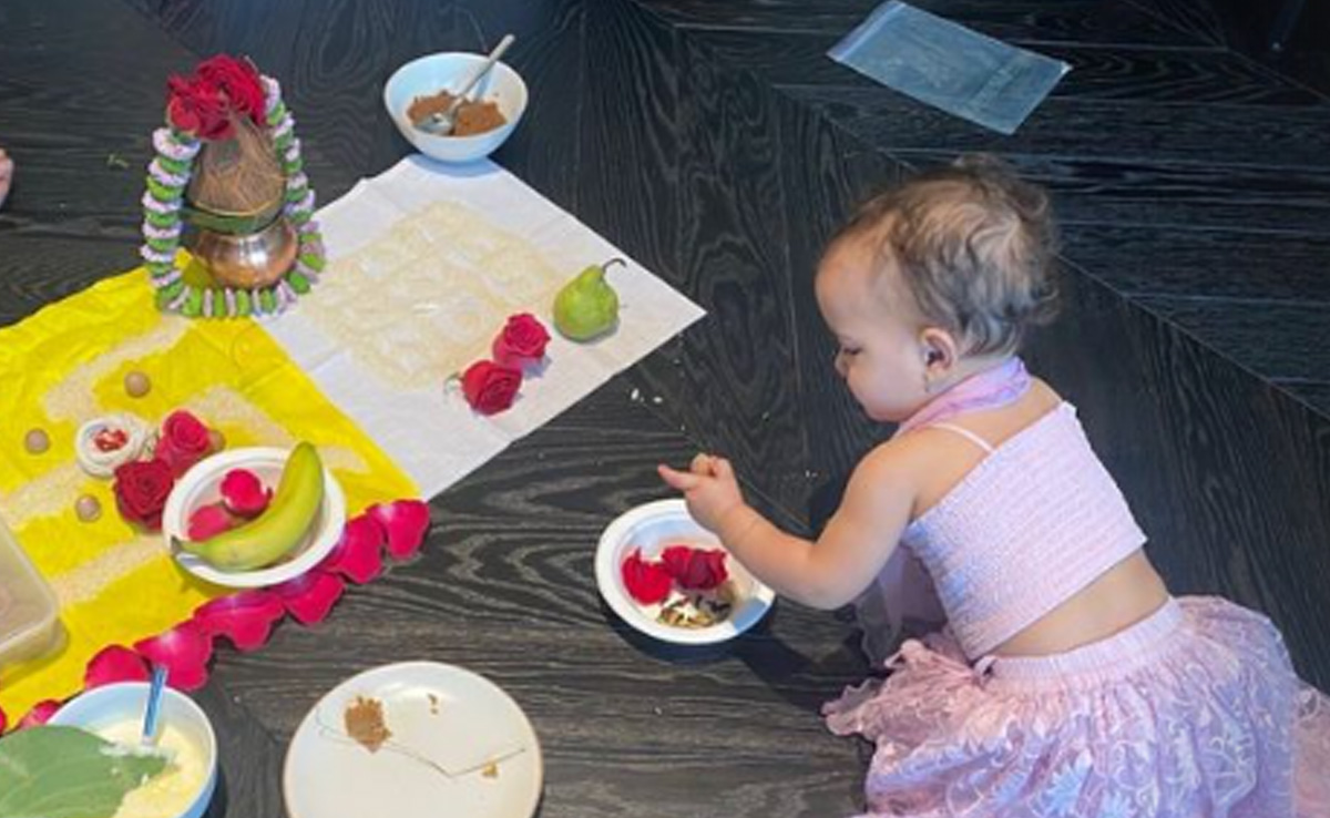 Cuteness Alert: Mom Priyanka Chopra Shares Pics Of Daughter Malti Marie In A Lehenga