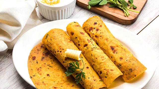 These theplas are also travel-friendly and can be frozen to eat later