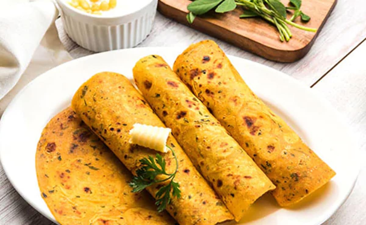 квинтесентен компонент на индийската храна Roti често заема централна сцена