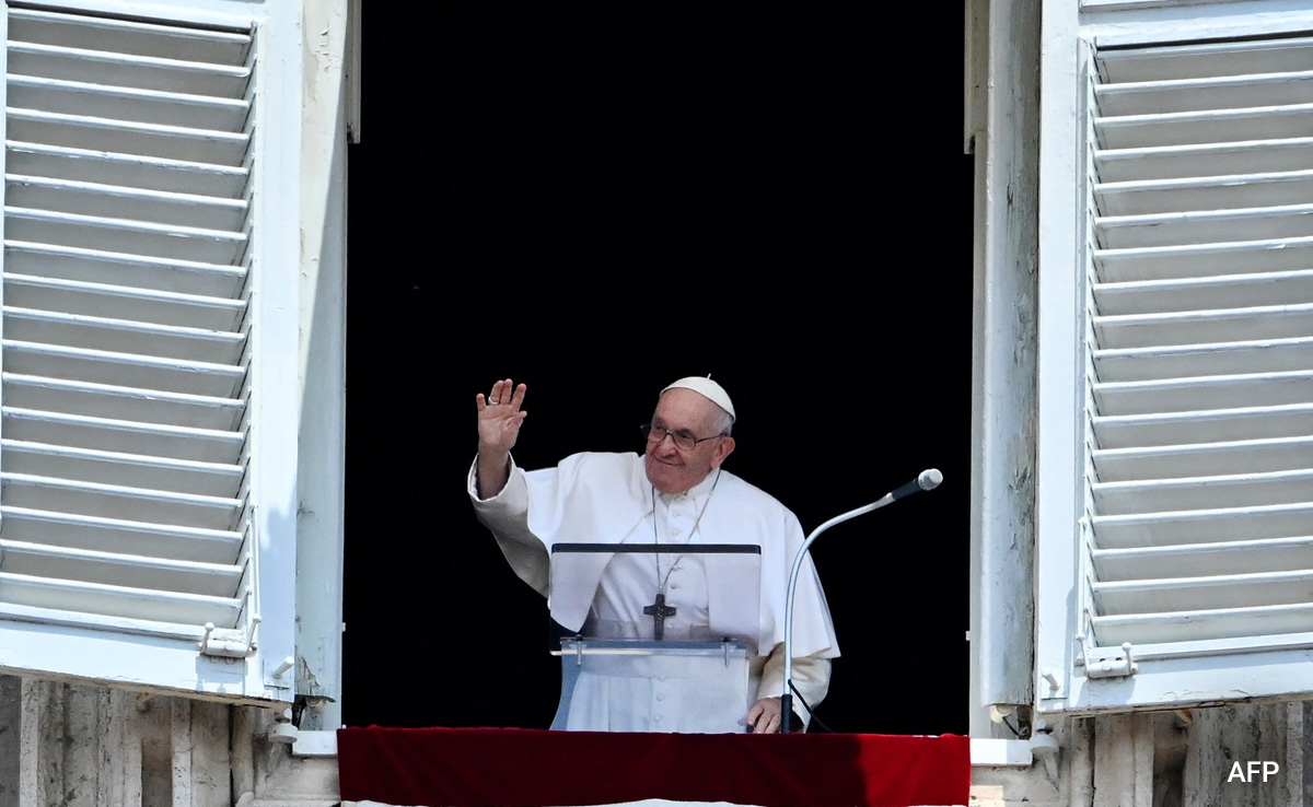 Pope Francis Leads Prayers At Vatican Days After Surgery