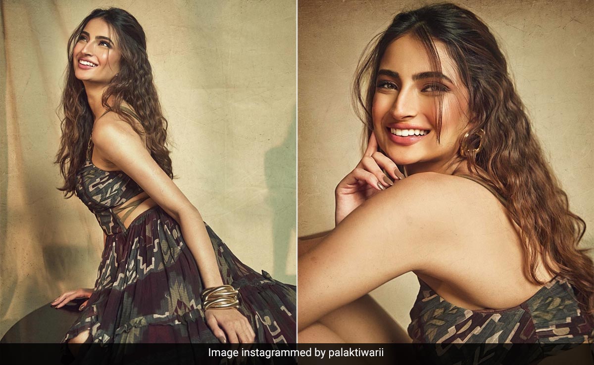 Get Over Barbiecore, Palak Tiwari Gets Camo Memo Right In A Maxi Dress