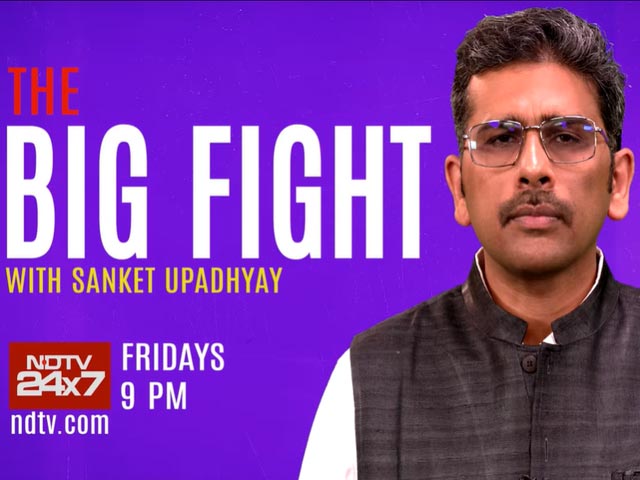 Watch The Big Fight With Sanket Upadhyay Every Friday At 9 PM