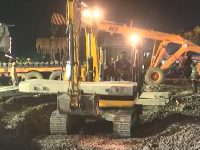 1000+ Workers, Relief Trains: Restoration Work On At Odisha Accident Site