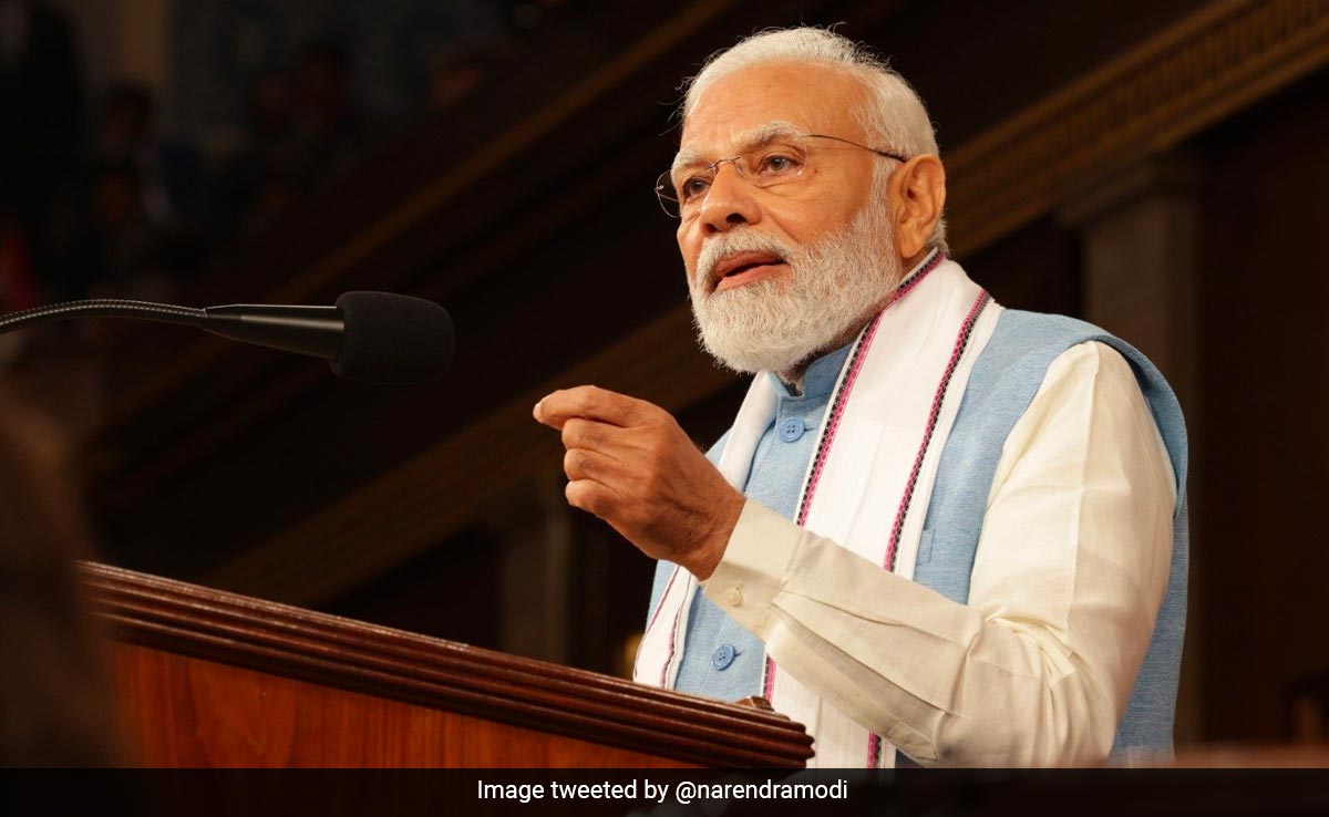 "Honoured To Address US Congress": PM Modi's Tweet After Historic Speech
