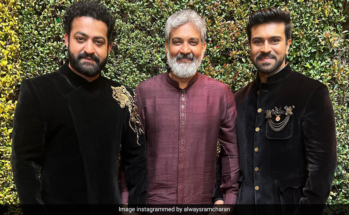 SS Rajamouli's Shoutout To Ram Charan, Jr NTR And Other <i>RRR</i> Crew After Invites From The Academy