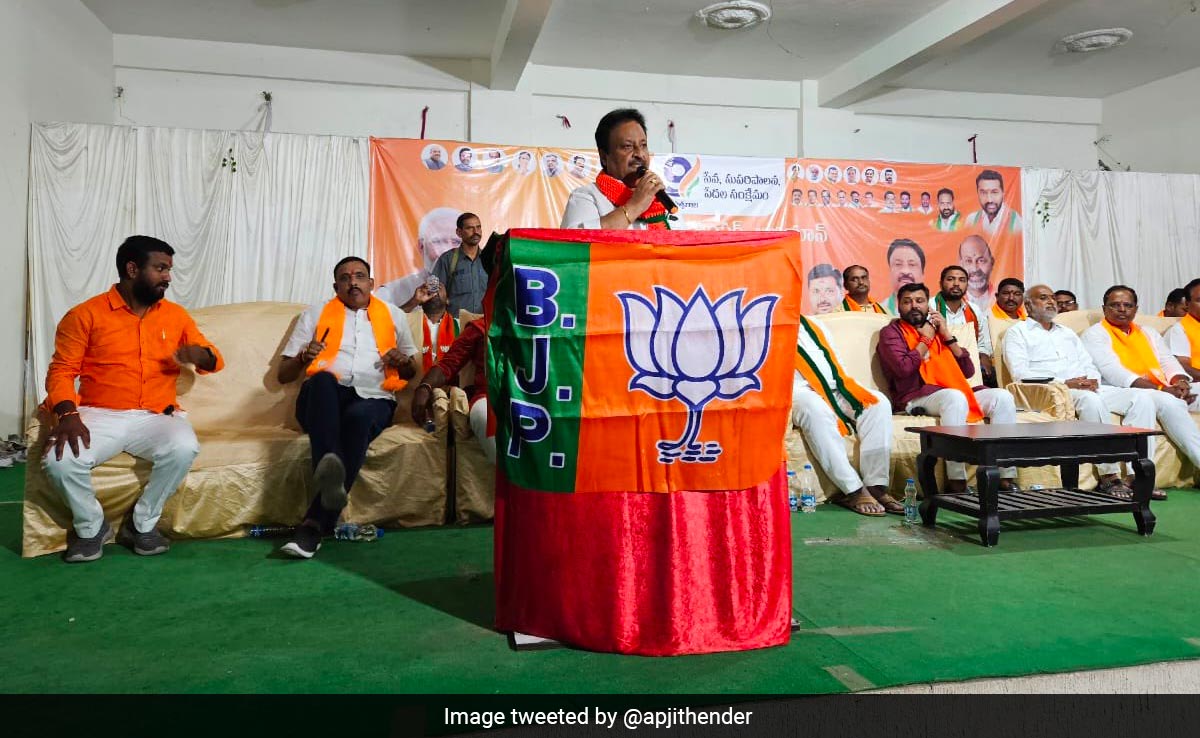 Telangana BJP Leader's 'Bull Treatment' Tweet Irks Party