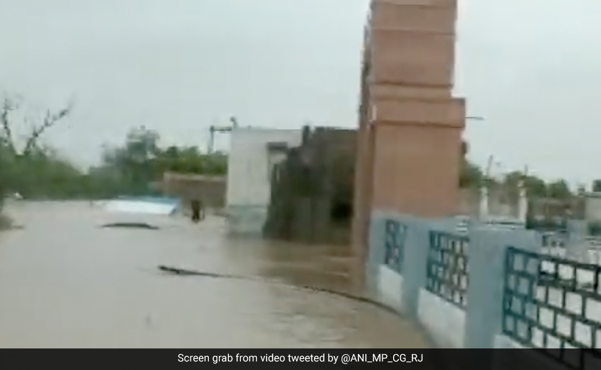 Downpour In Rajasthan Bring Life To Standstill, Mount Abu Records 231 mm Rainfall