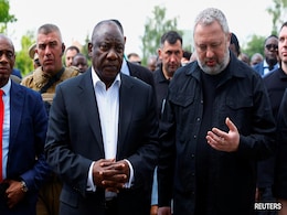Explosions Rock Kyiv During African Peace Mission's Visit To Ukraine Explosions Rock Kyiv During African Peace Mission's Visit To Ukraine