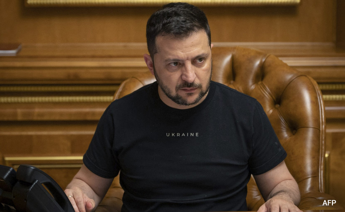 In New Year Message, Ukraine's Zelensky Vows To Wreak "Wrath" Against Russia