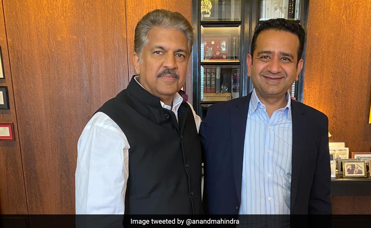 Anand Mahindra Wishes "Great Success" To Mohit Joshi, MD Of Tech Mahindra