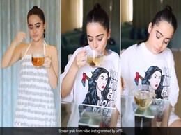 VIDEO: उर्फी जावेद ने टी बैग से बनाई ड्रेस, जनता को पसंद आया ये एक्सपेरिमेंट VIDEO: उर्फी जावेद ने टी बैग से बनाई ड्रेस, जनता को पसंद आया ये एक्सपेरिमेंट