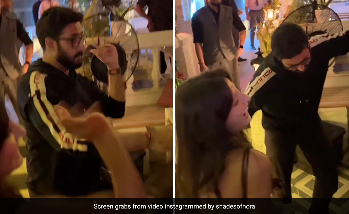Abhishek Bachchan And Nora Fatehi Dance To <i>Kajra Re</i>. Watch