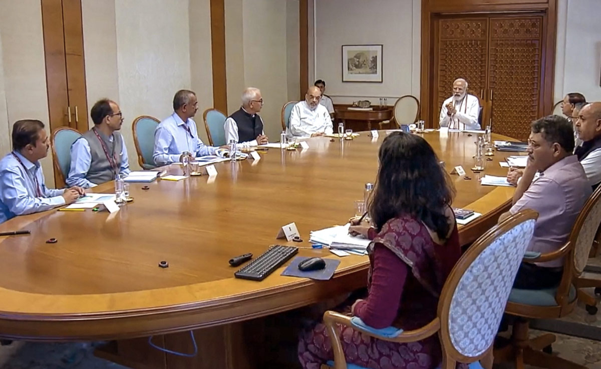 "Ensure Maintenance Of Essential Services": PM In Meet On Cyclone Biparjoy