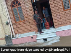 Watch: In Rain-Hit Rajasthan, Man Continues To Deliver Gas Cylinder, Impresses Internet