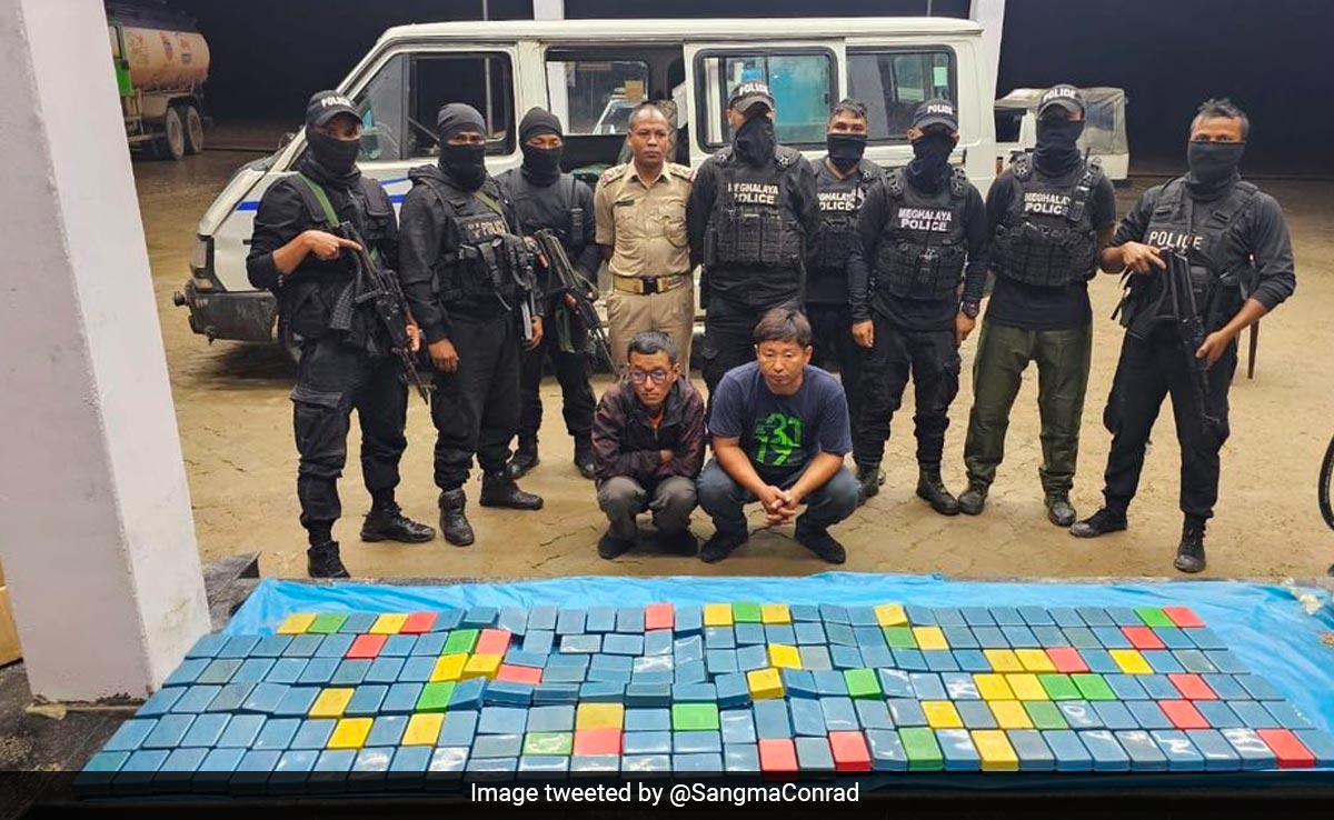Drugs Worth Rs 15 Crore Seized, 9 Arrested In Meghalaya