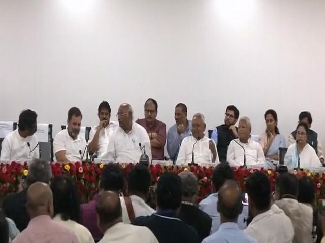 Opposition Parties' Press Conference After Mega Huddle