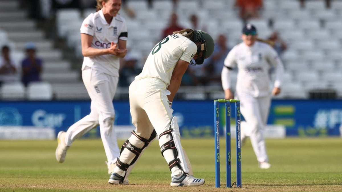 Ellyse Perry Heartroken After Falling On 99 In Women’s Ashes. Watch | Cricket News