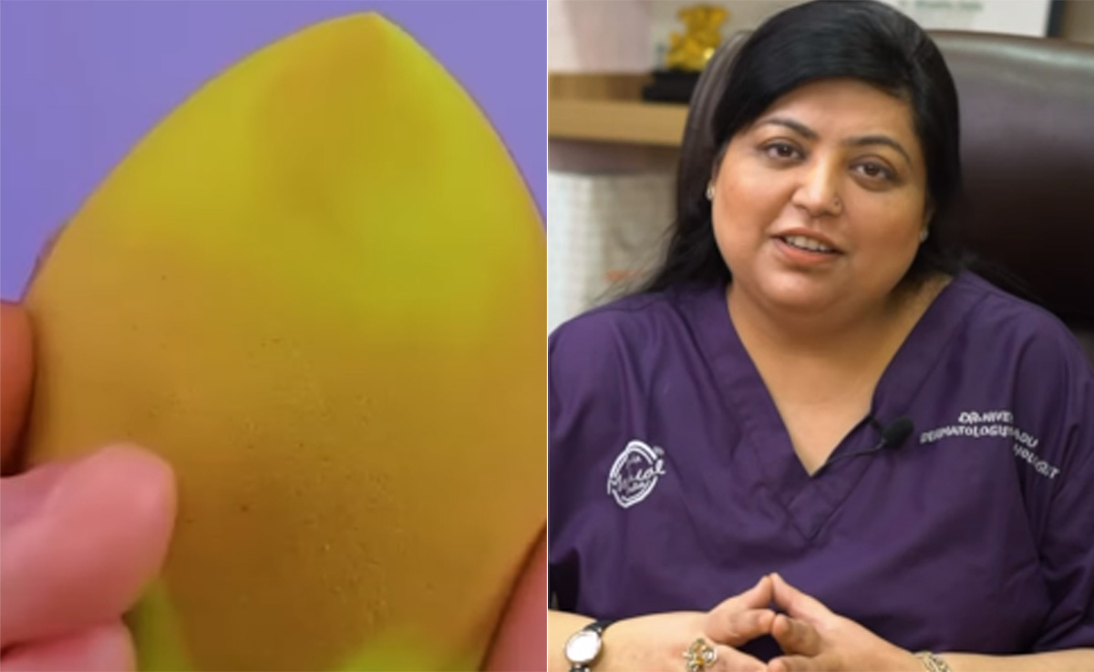 बिना धोए ब्यूटी ब्लेंडर से रोज करती हैं आप मेकअप, डर्मेटोलॉजिस्ट निवेदिता ने बताया कितना नुकसानदायक है यह, इस तरह करें रोज क्लीन