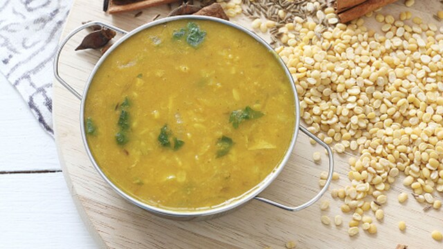 A vegetable broth or dal soup can provide nourishment without irritating the digestive system