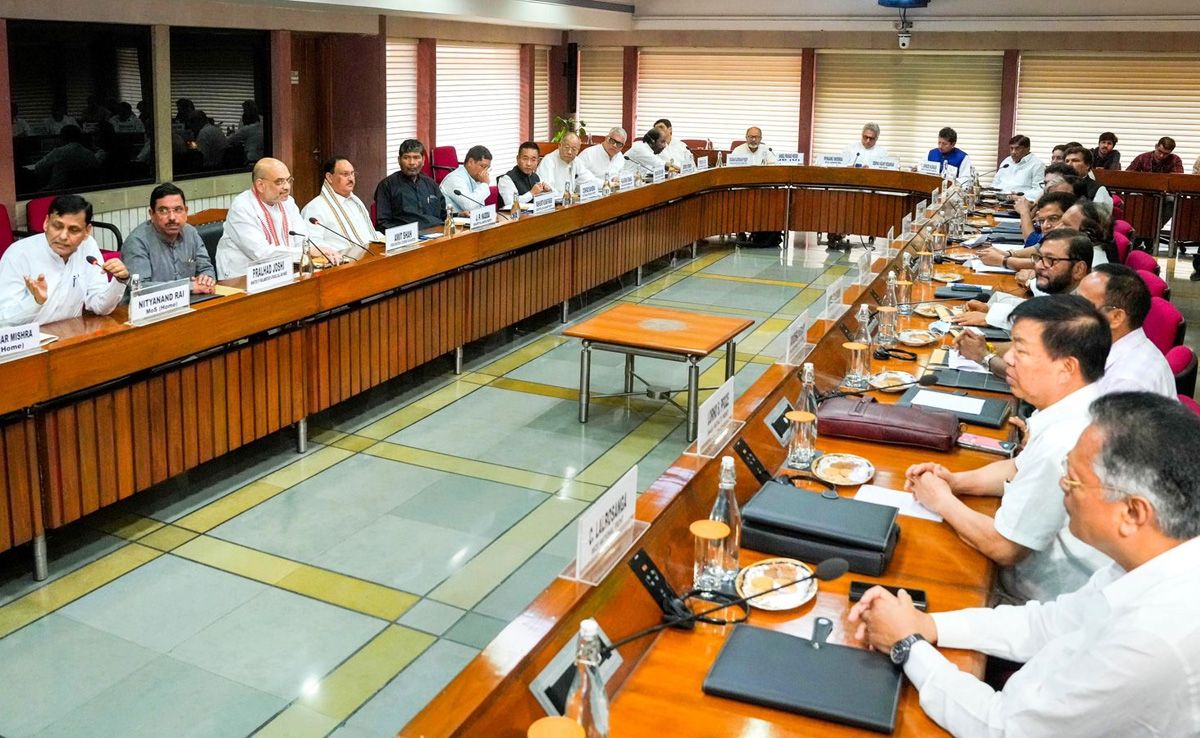 Opposition Demands Manipur Chief Minister's Resignation At Amit Shah Meet