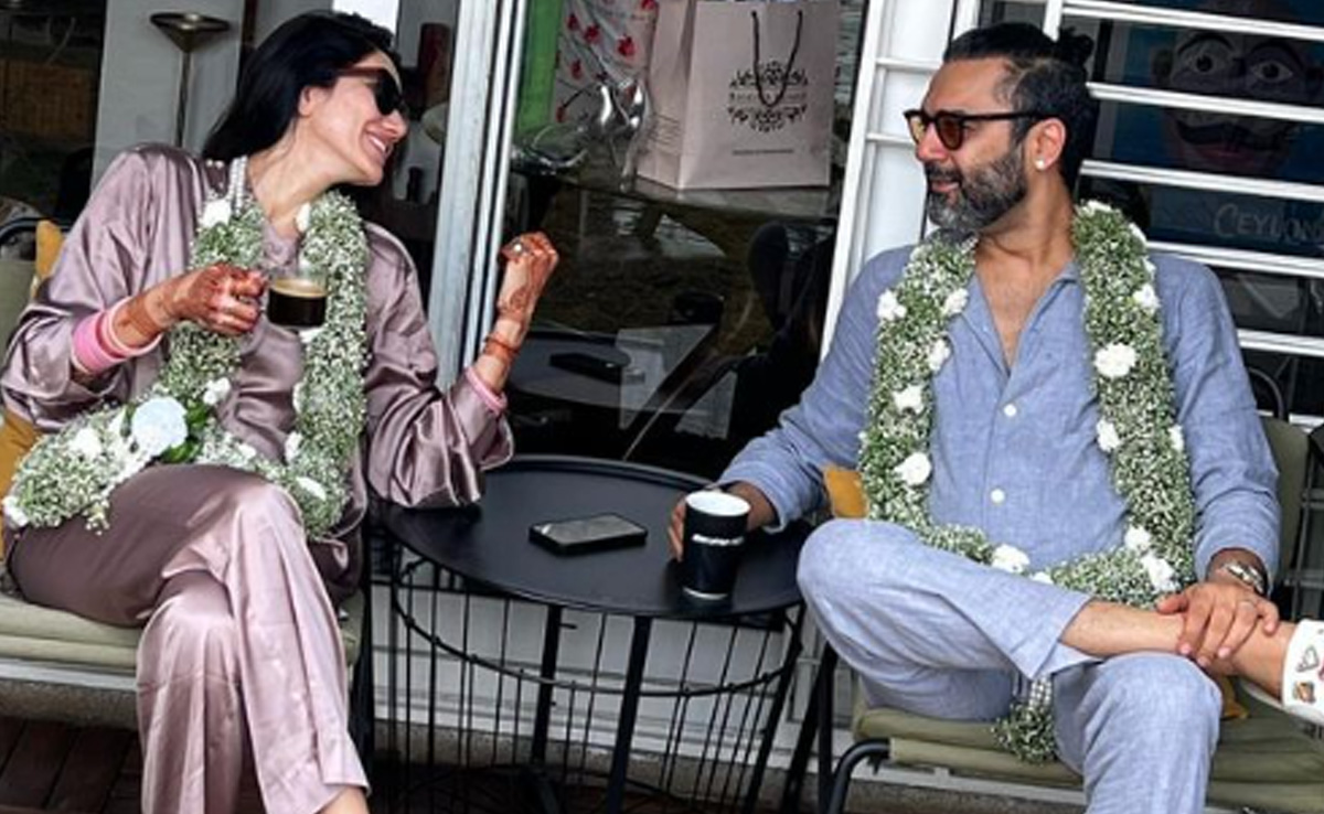 Coffee And <i>Varmaalas</i>: How Sonnalli Seygall Spent Her First Day Of Marriage