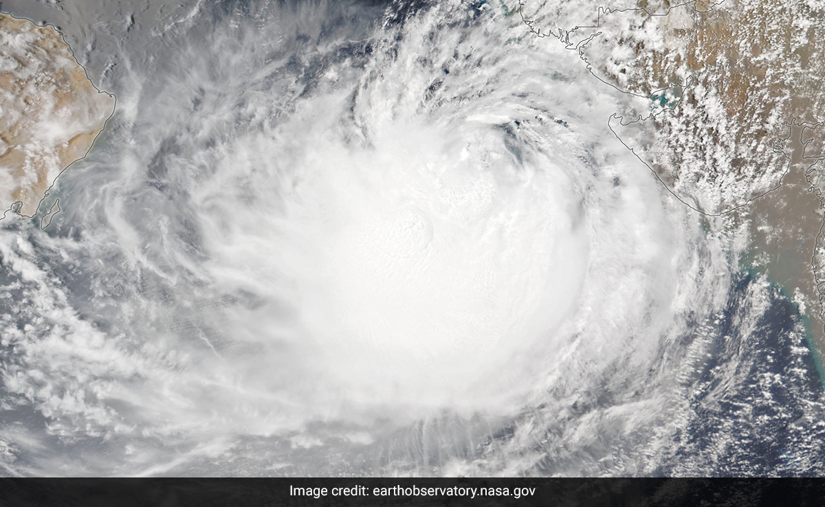 As Cyclone Biparjoy Heads Towards Gujarat, NASA Shares Dramatic Pic Of Rotating Storm