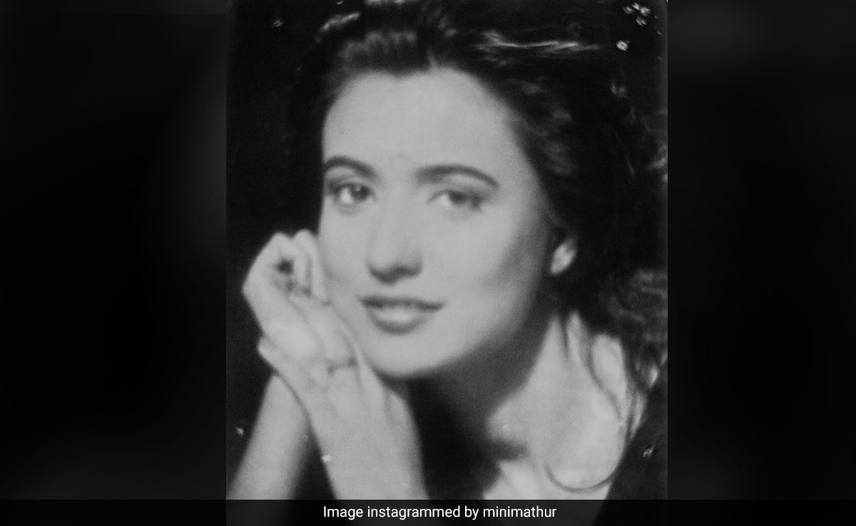 Mini Mathur Shares Throwback Gold. The Internet Says, "You Look Like Madhubala"