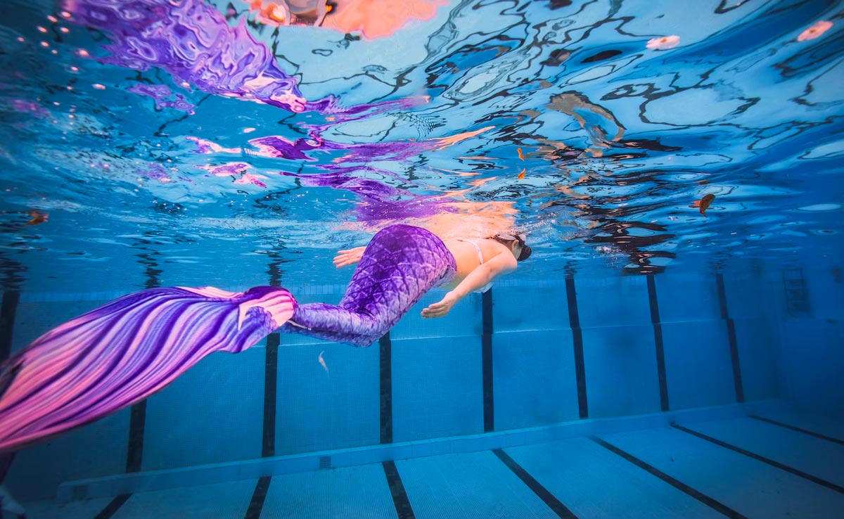 Woman Quits Teaching Job To Become Full-Time Mermaid