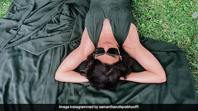 samantha ruth prabhu green dress We May Seem Distracted But We're Actually 