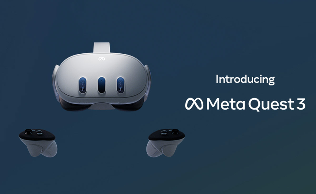 Meta Unveils Quest 3 Mixed Reality Headset Ahead Of Apple's VR Debut