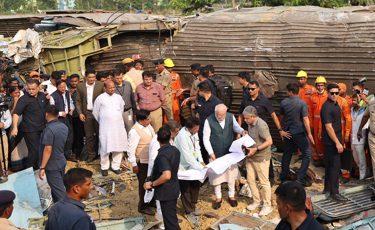 "Proud": PM Modi Praises Rescue Teams For Work At Odisha Accident Site