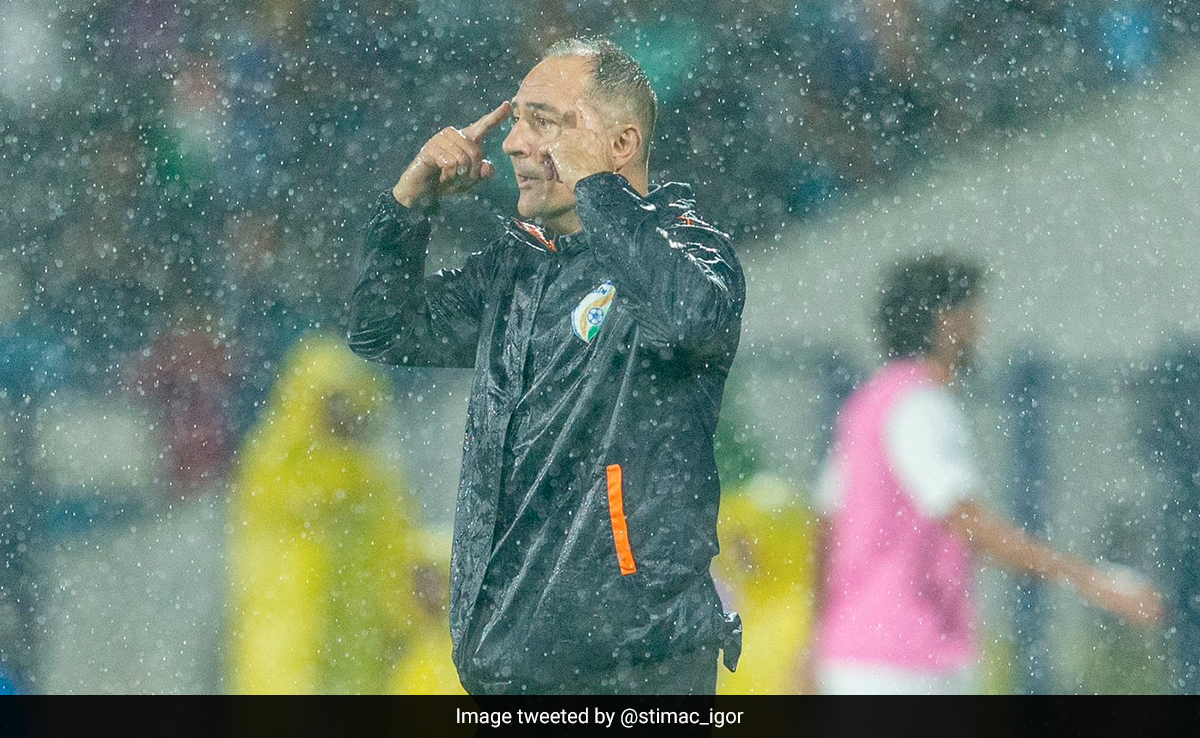 "Will Do It Again...": India Head Coach Igor Stimac On Getting Sent Off vs Pakistan