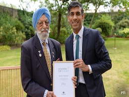 UK PM Rishi Sunak Honours 101-Year-Old Sikh World War II Veteran With Points Of Light Award UK PM Rishi Sunak Honours 101-Year-Old Sikh World War II Veteran With Points Of Light Award