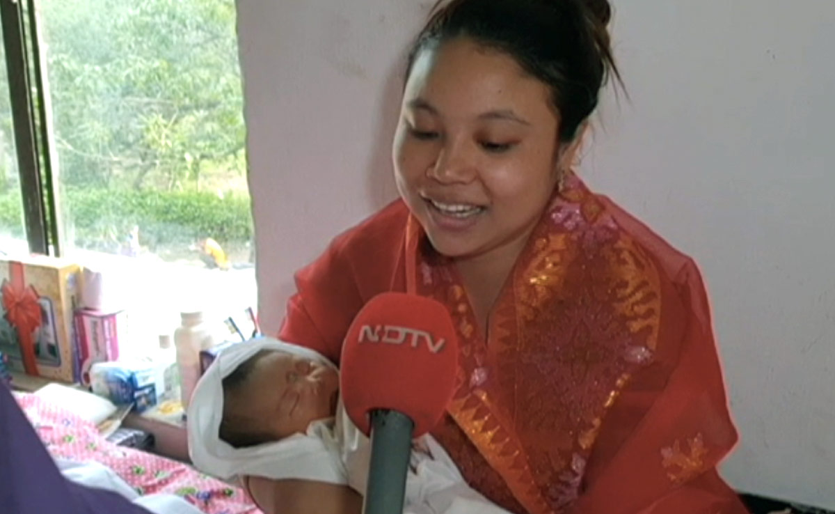 As Manipur Sees Dark Times, Babies Born In Relief Camps Are Shining Lights