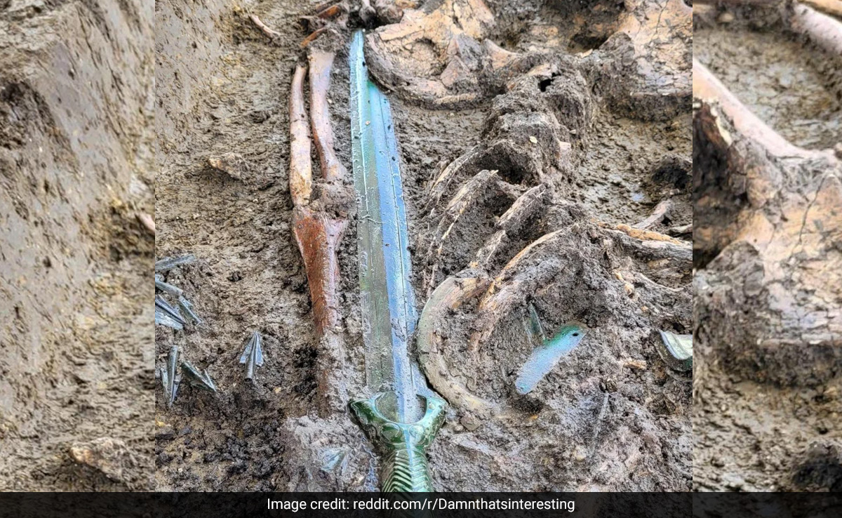 Archaeologists Discover Well-Preserved 3,000-Year-Old Sword In Germany