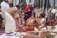 Nirmala Sitharaman's Daughter Gets Married In A Simple Home Ceremony Nirmala Sitharaman's Daughter Gets Married In A Simple Home Ceremony