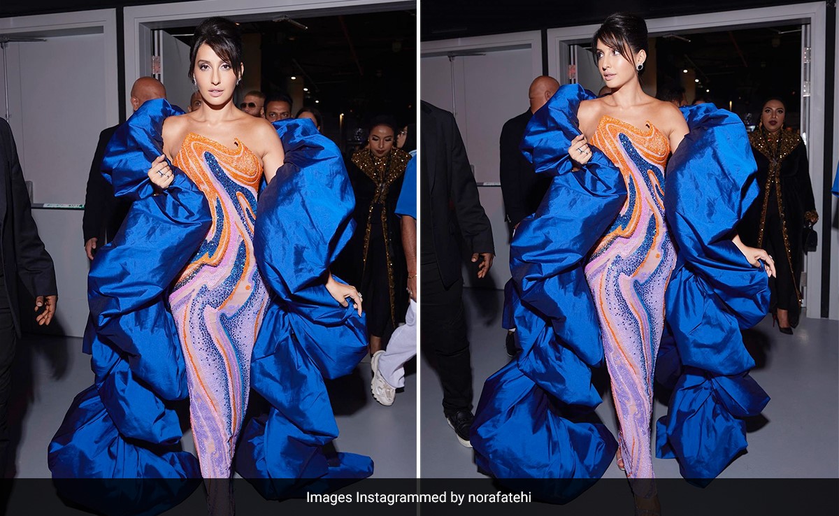 When Nora Fatehi Says "You Know That I'm Gonna Be Extra," She Means It In A Glamourous Gown