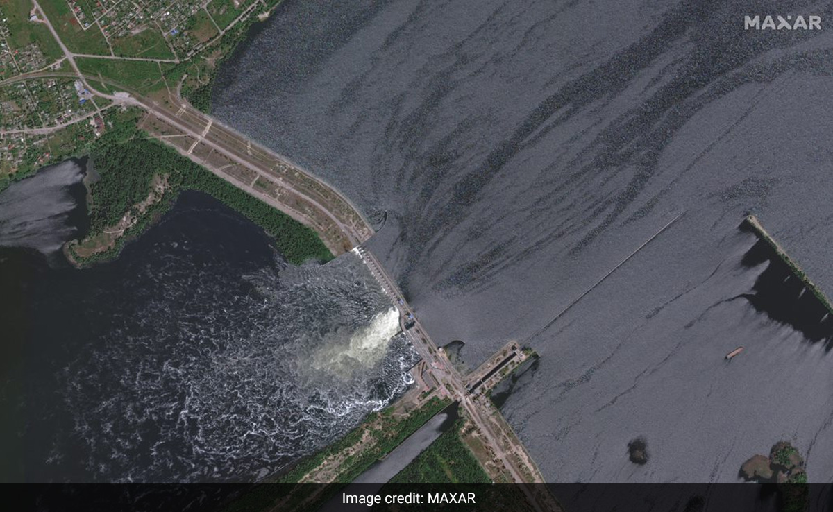 "Water Will Reach...": Ukraine Braces For Floods After Key Dam Blown Up