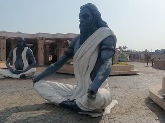 Congress vs BJP In Madhya Pradesh Over Mahakal Lok Statues Collapse