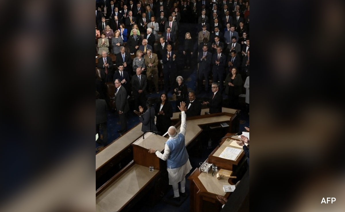 15 Standing Ovations, 79 Applauses During PM Modi's Address To US Congress