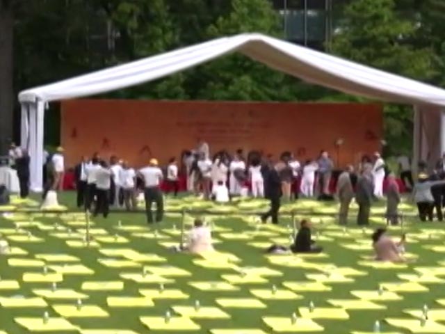 NDTV At UN Headquarters Ahead Of PM's Big Yoga Event