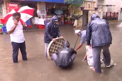 Waterlogging In Parts Of Chennai After Heavy Rain Waterlogging In Parts Of Chennai After Heavy Rain