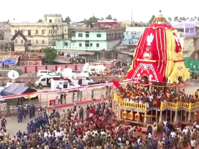Devotees Gather At Odisha's Jagannath Temple For Rath Yatra