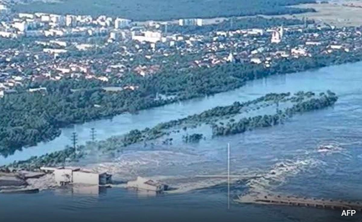 "No Immediate Risk" At Ukraine Nuclear Plant After Dam Breach: UN Watchdog IAEA