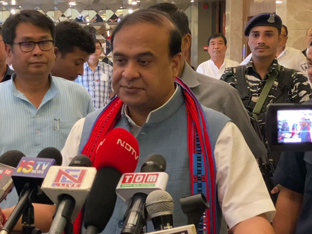 "Will Report Manipur Situation To Amit Shah": Himanta Sarma After Meeting Biren Singh